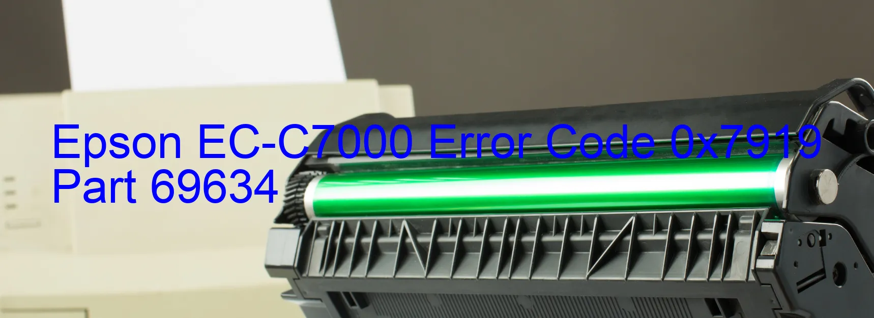 Epson EC-C7000 Error Code 0x7919 Part 69634