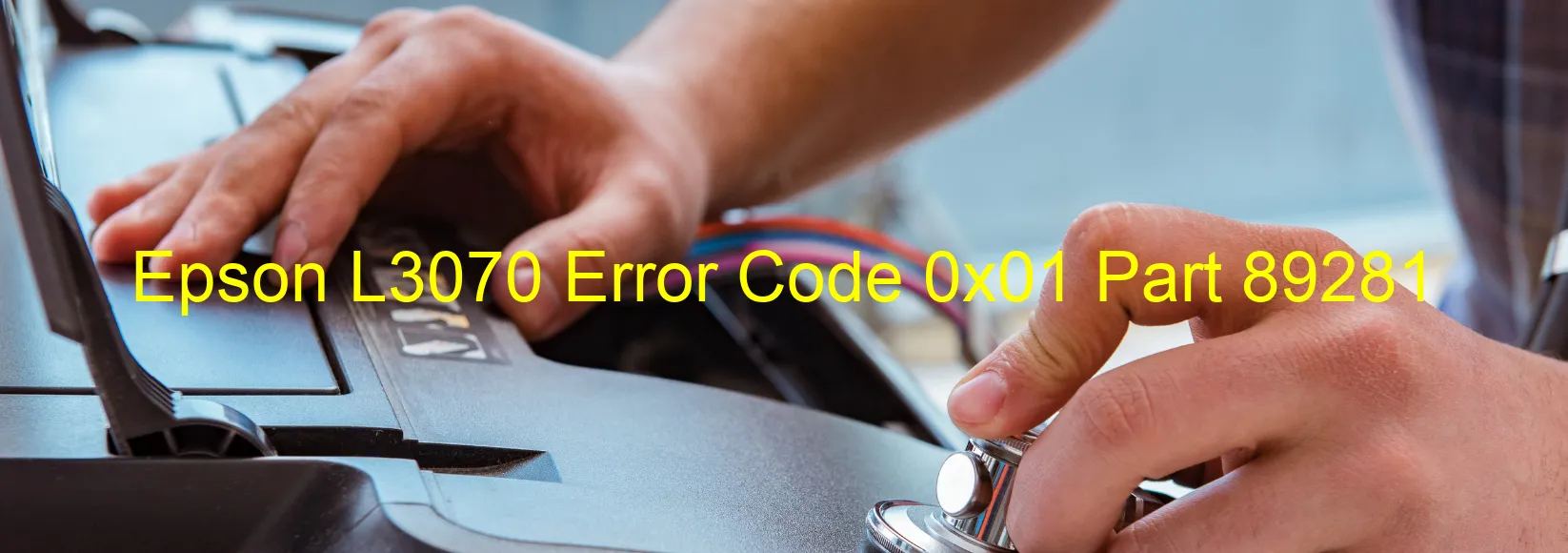 Epson L3070 Error Code 0x01 Part 89281