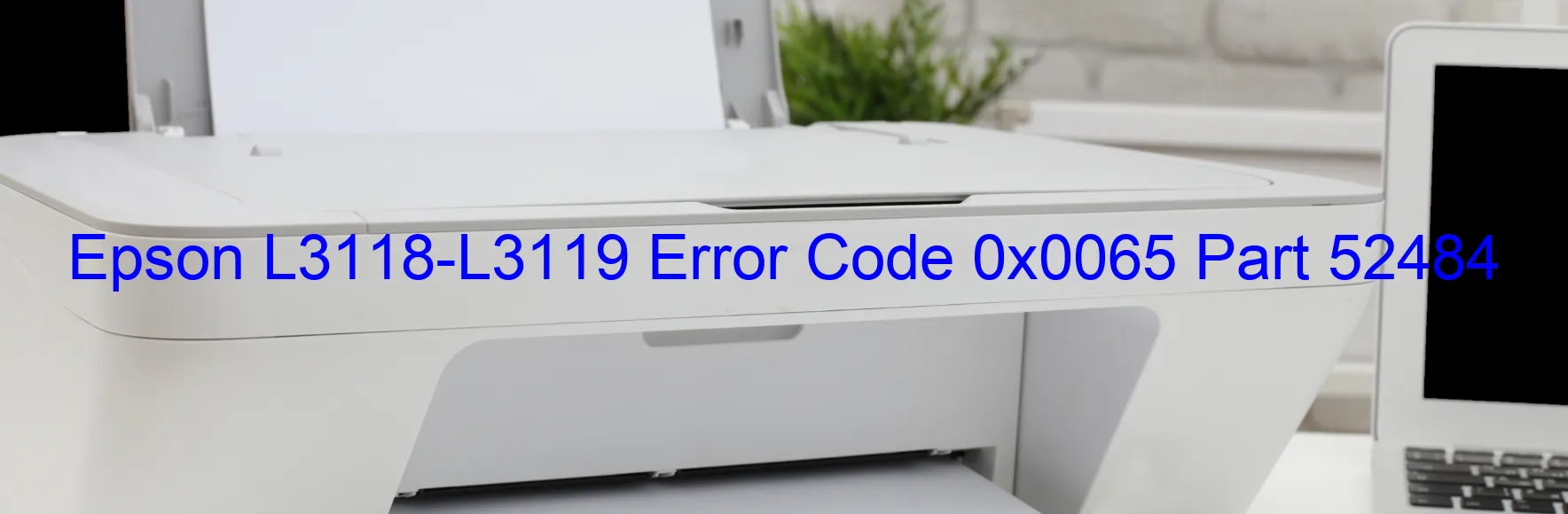 Epson L3118-L3119 Error Code 0x0065 Part 52484