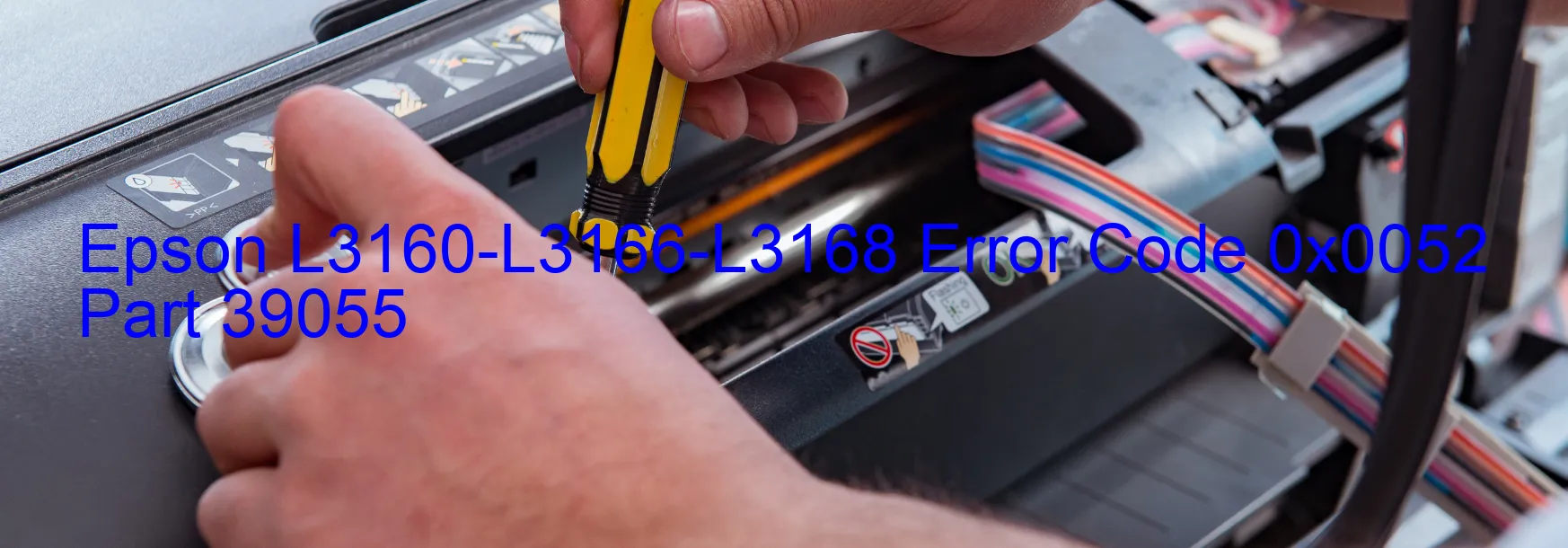 Epson L3160-L3166-L3168 Error Code 0x0052 Part 39055