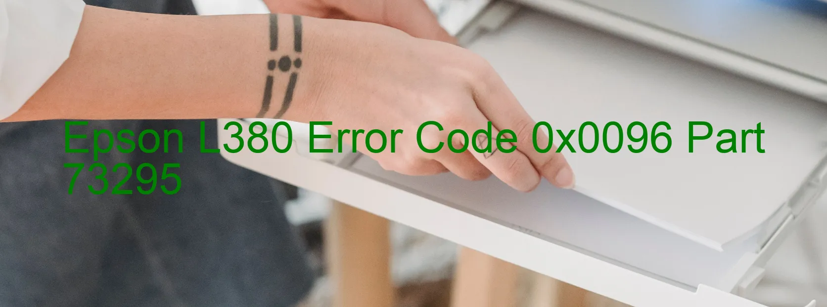 Epson L380 Error Code 0x0096 Part 73295