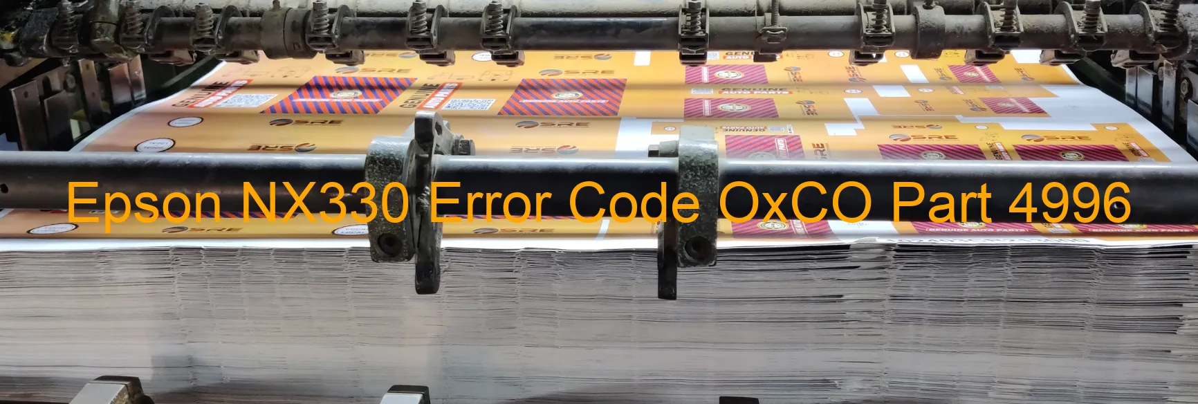 Epson NX330 Error Code OxCO Part 4996