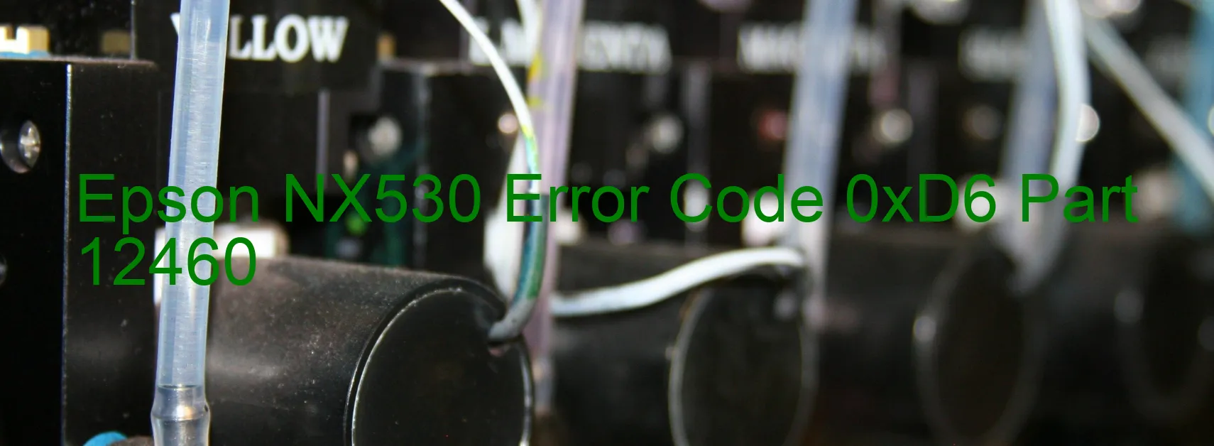 Epson NX530 Error Code 0xD6 Part 12460