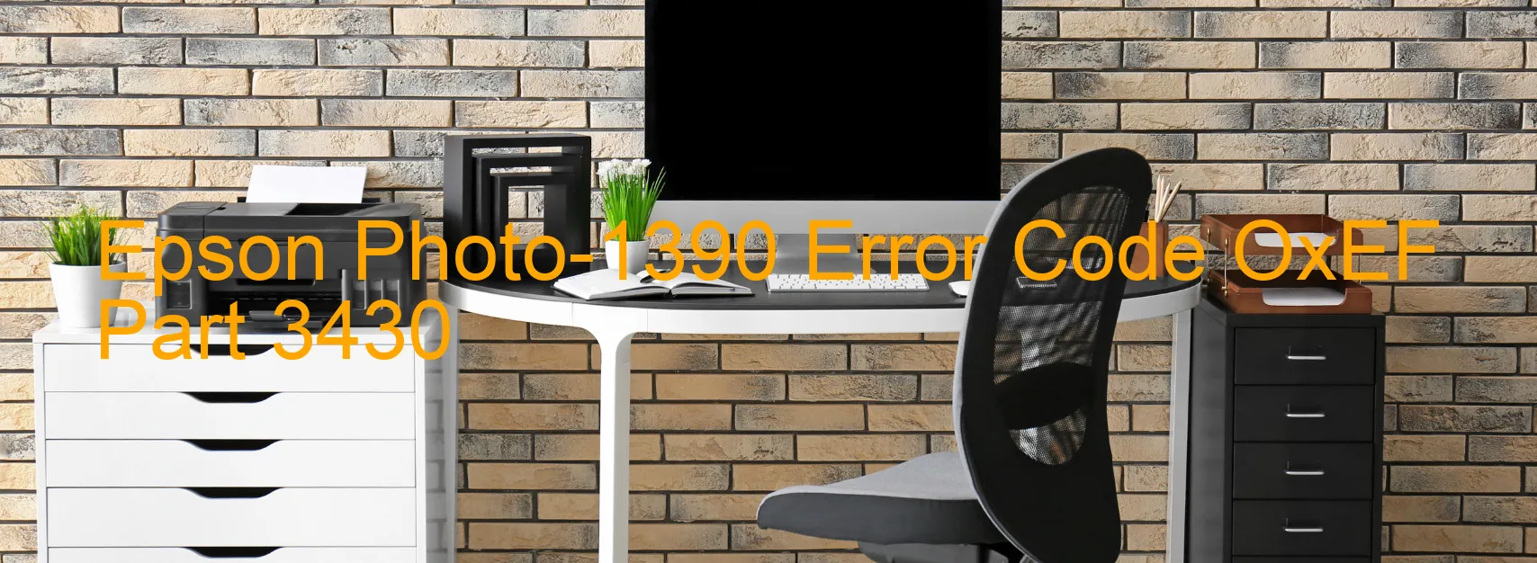 Epson Photo-1390 Error Code OxEF Part 3430