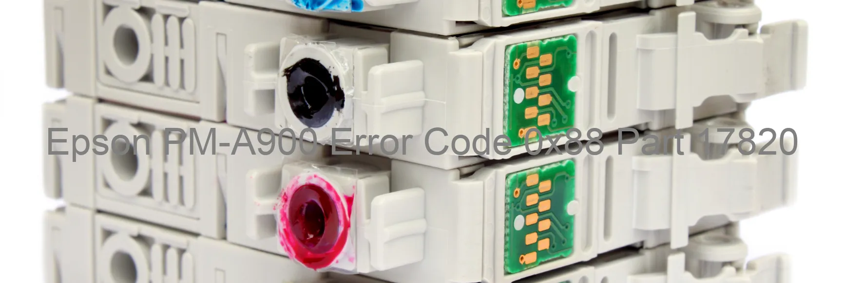 Epson PM-A900 Error Code 0x88 Part 17820