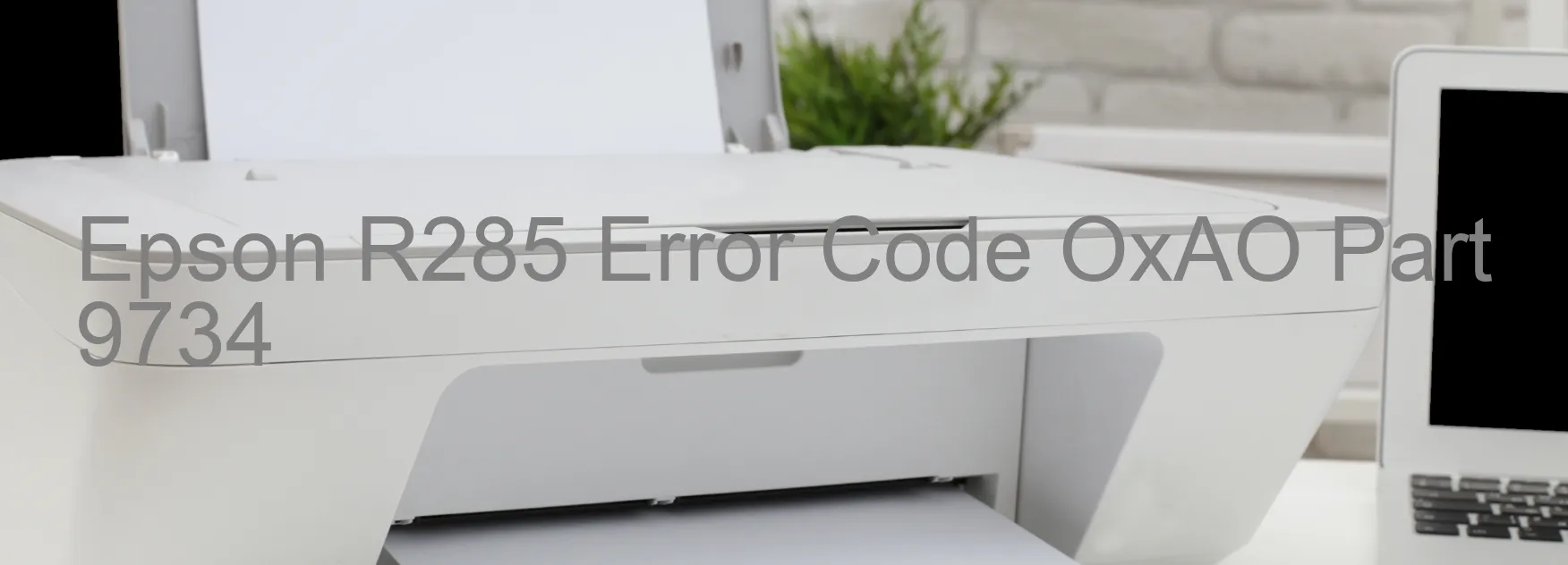 Epson R285 Error Code OxAO Part 9734