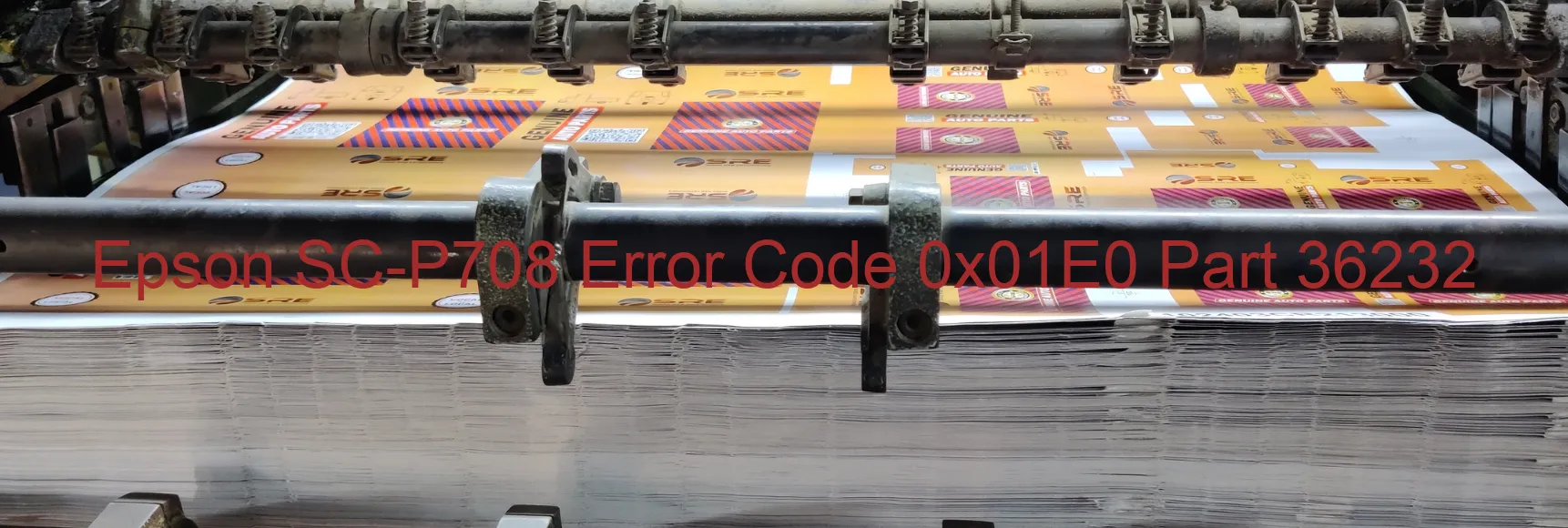 Epson SC-P708 Error Code 0x01E0 Part 36232