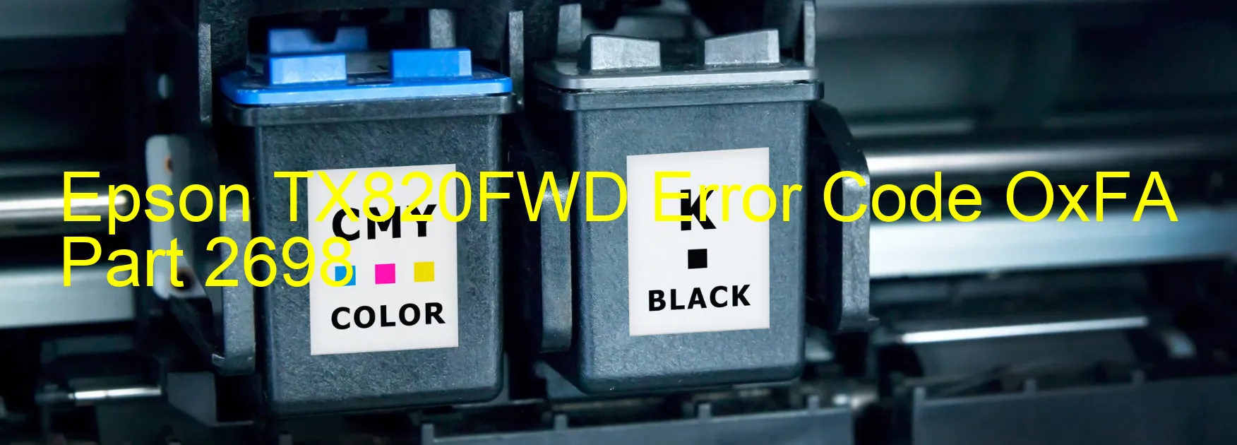 Epson TX820FWD Error Code OxFA Part 2698