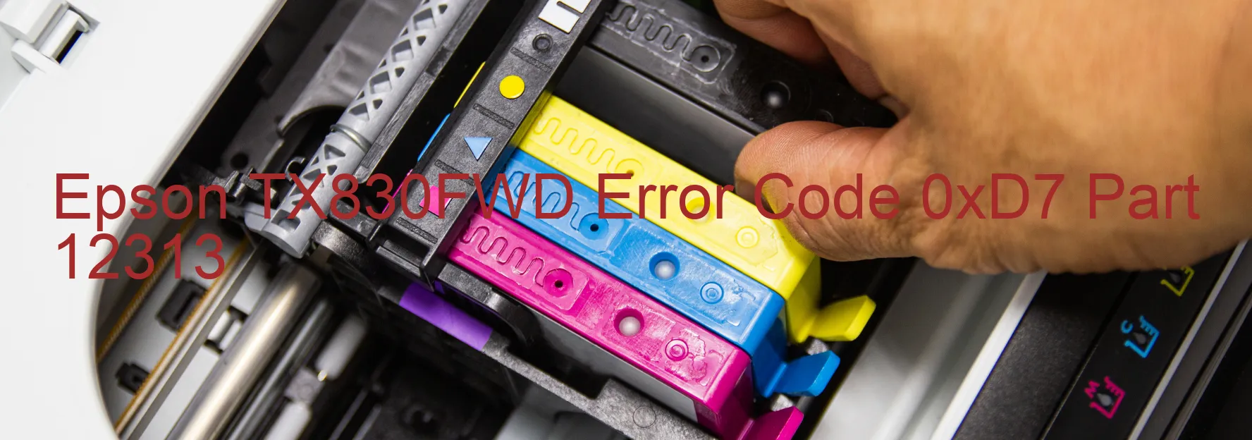 Epson TX830FWD Error Code 0xD7 Part 12313