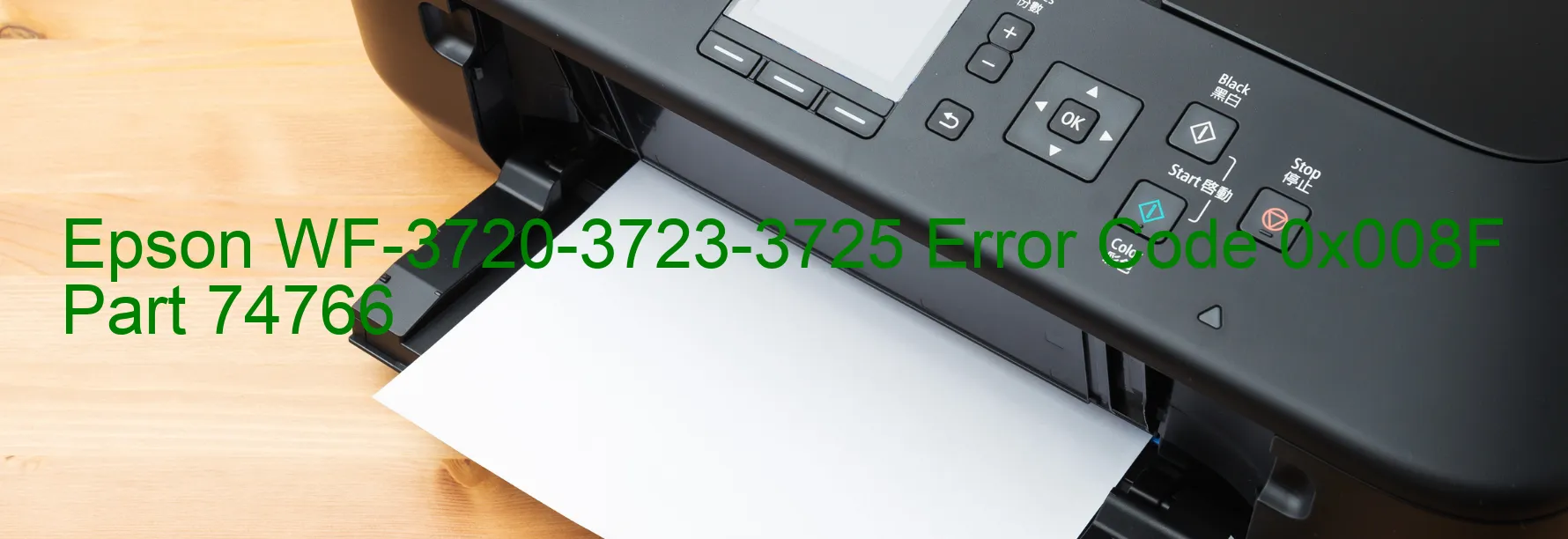 Epson WF-3720-3723-3725 Error Code 0x008F Part 74766