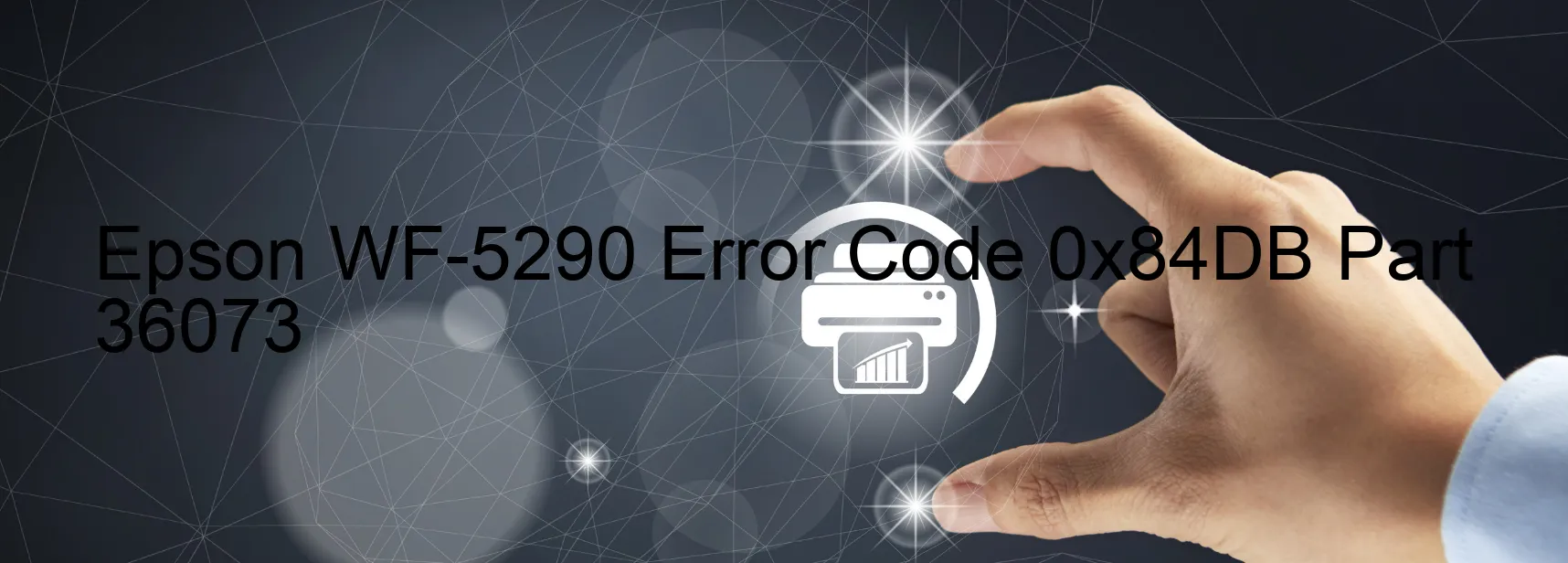 Epson WF-5290 Error Code 0x84DB Part 36073