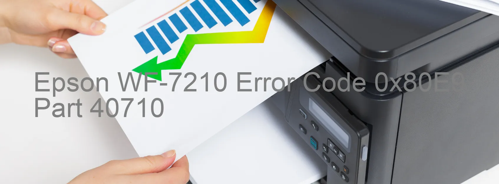 Epson WF-7210 Error Code 0x80E9 Part 40710