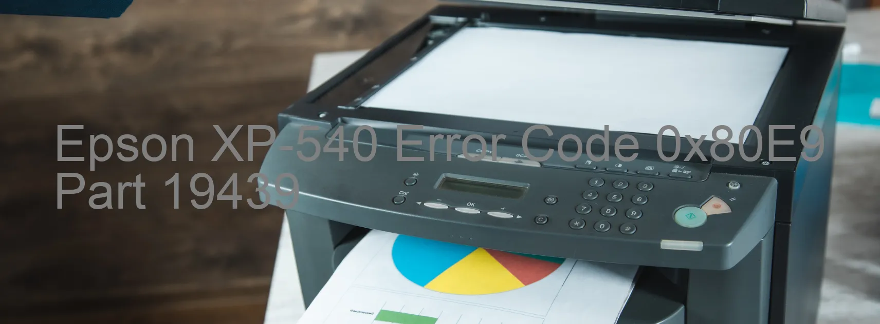 Epson XP-540 Error Code 0x80E9 Part 19439