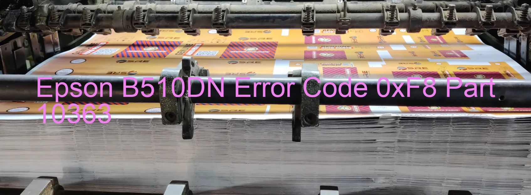 Epson B510DN Error 0xF8