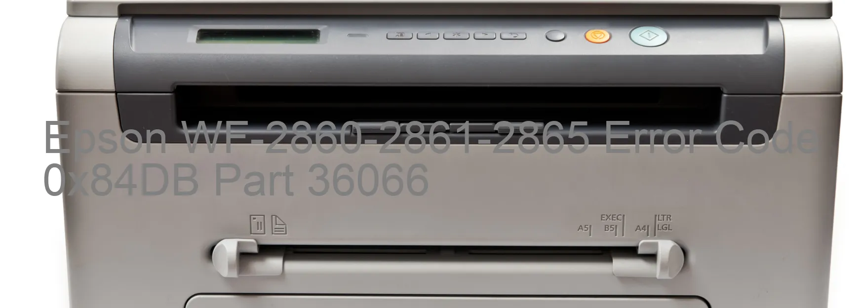 Epson WF-2860-2861-2865 Error 0x84DB